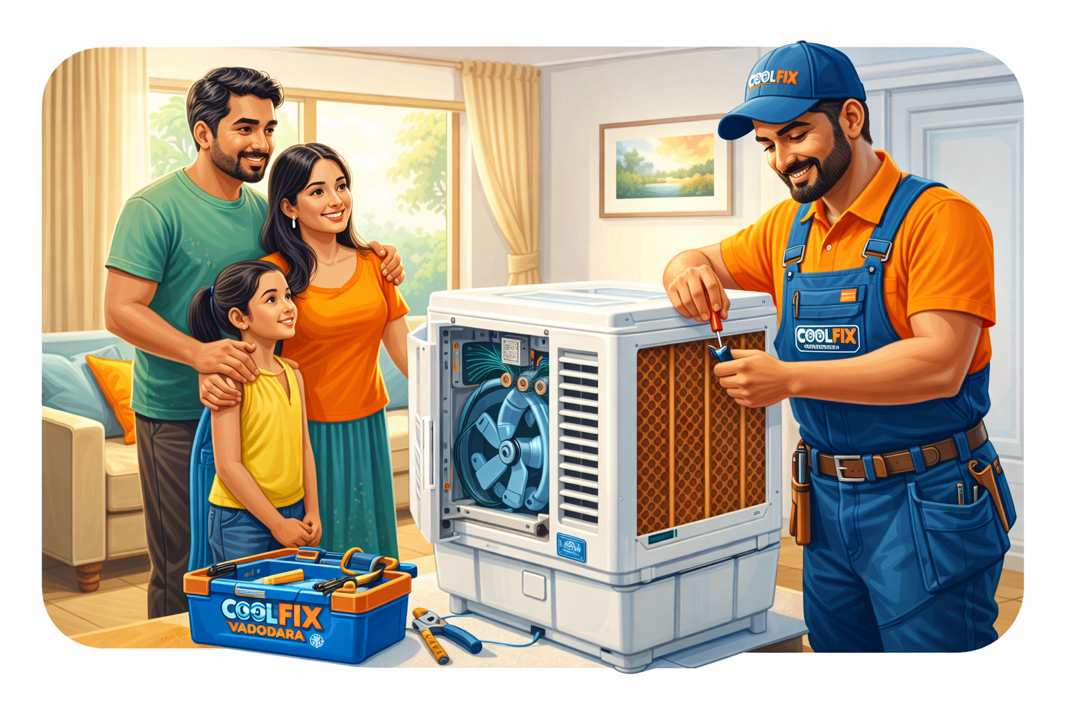 Cooler Pad Replacement Vadodara